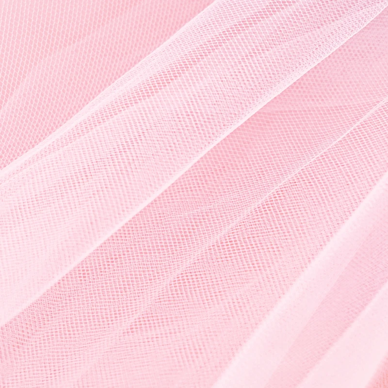 Girls Pink Ballet Tutu Skirt Toddler Bow Dance Skirt Pull on Ballet Skirt 4 Layer Skirt for Kids Soft Mesh Skirt for Leotards