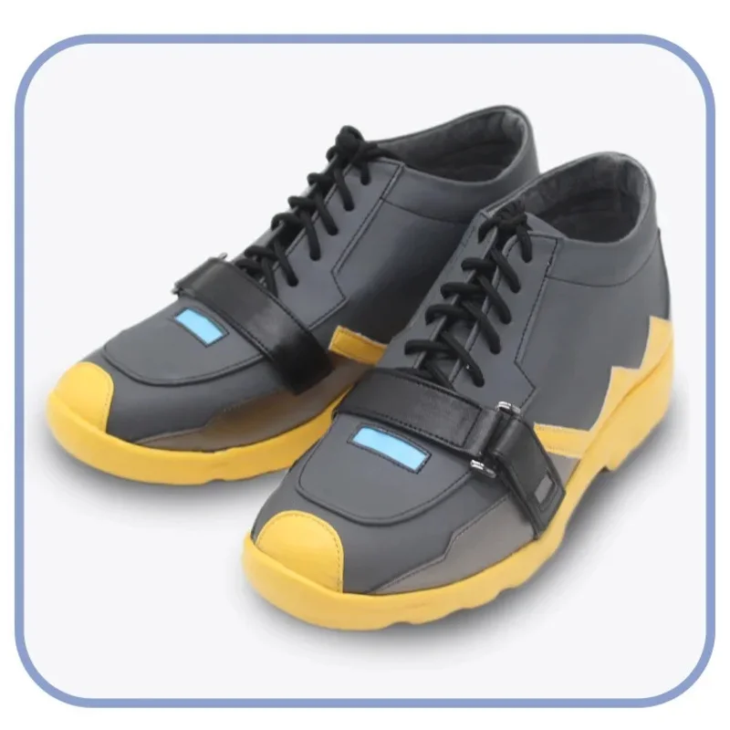 

2025 11 Zenless Zone Zero Asaba Harumasa PU Leather Shoes Halloween Carnival Boots Game Cosplay Props Custom Made