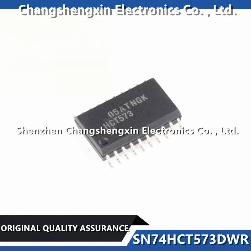 20PCS SN74HCT573DWR New Original D-Type Transparent Latch 1 Channel 8:8 IC Tri-State 20-SOIC