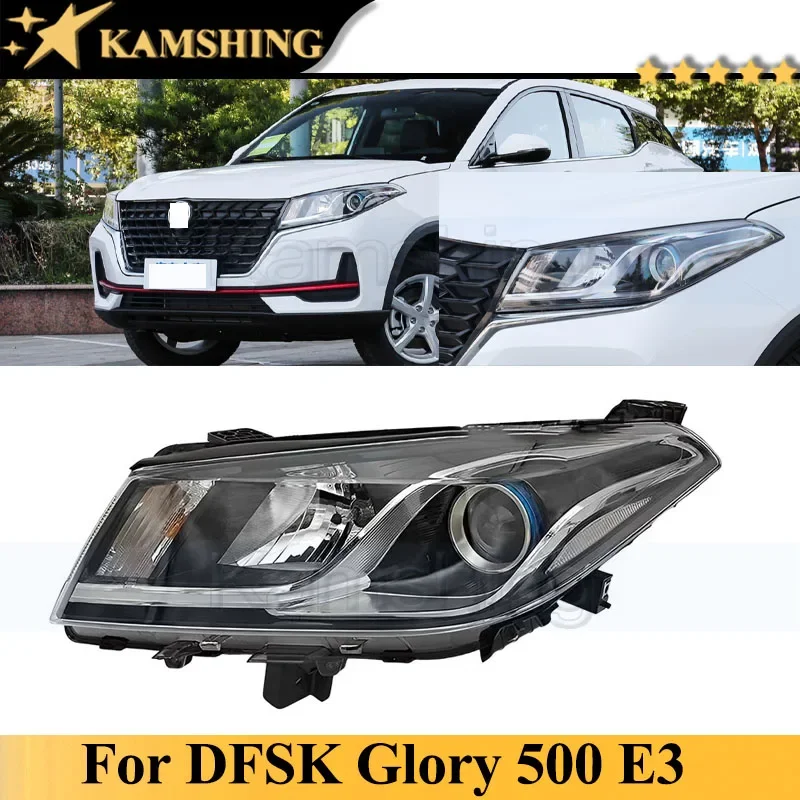 

Kamshing For DFSK Glory 500 E3 2021-2022 Headlight Front Bumper Head Light Lamp Auto Light Headlamp Car Light