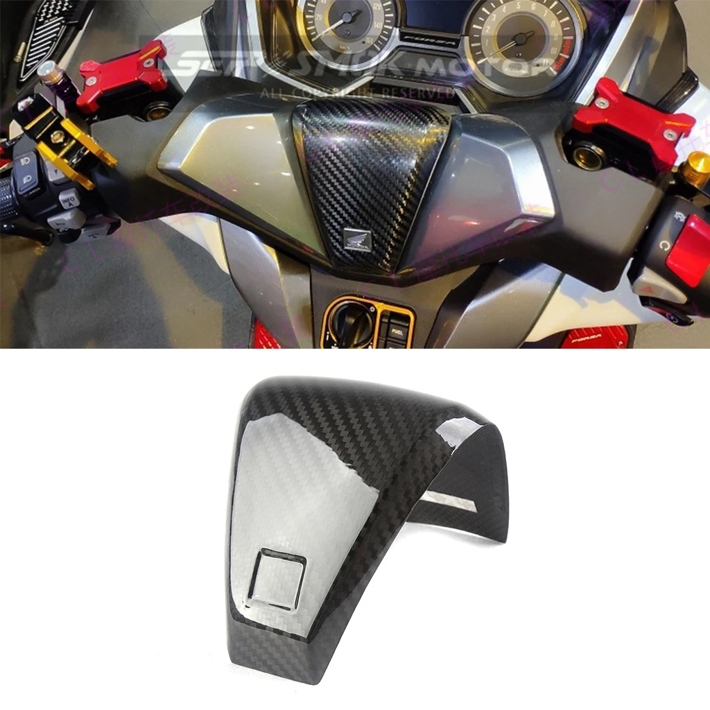 For Honda Forza300 NSS300 2018 2019 MotorcycleCarbon Fiber Decorative Cover Moulding Trim Scooter Deco Decoration