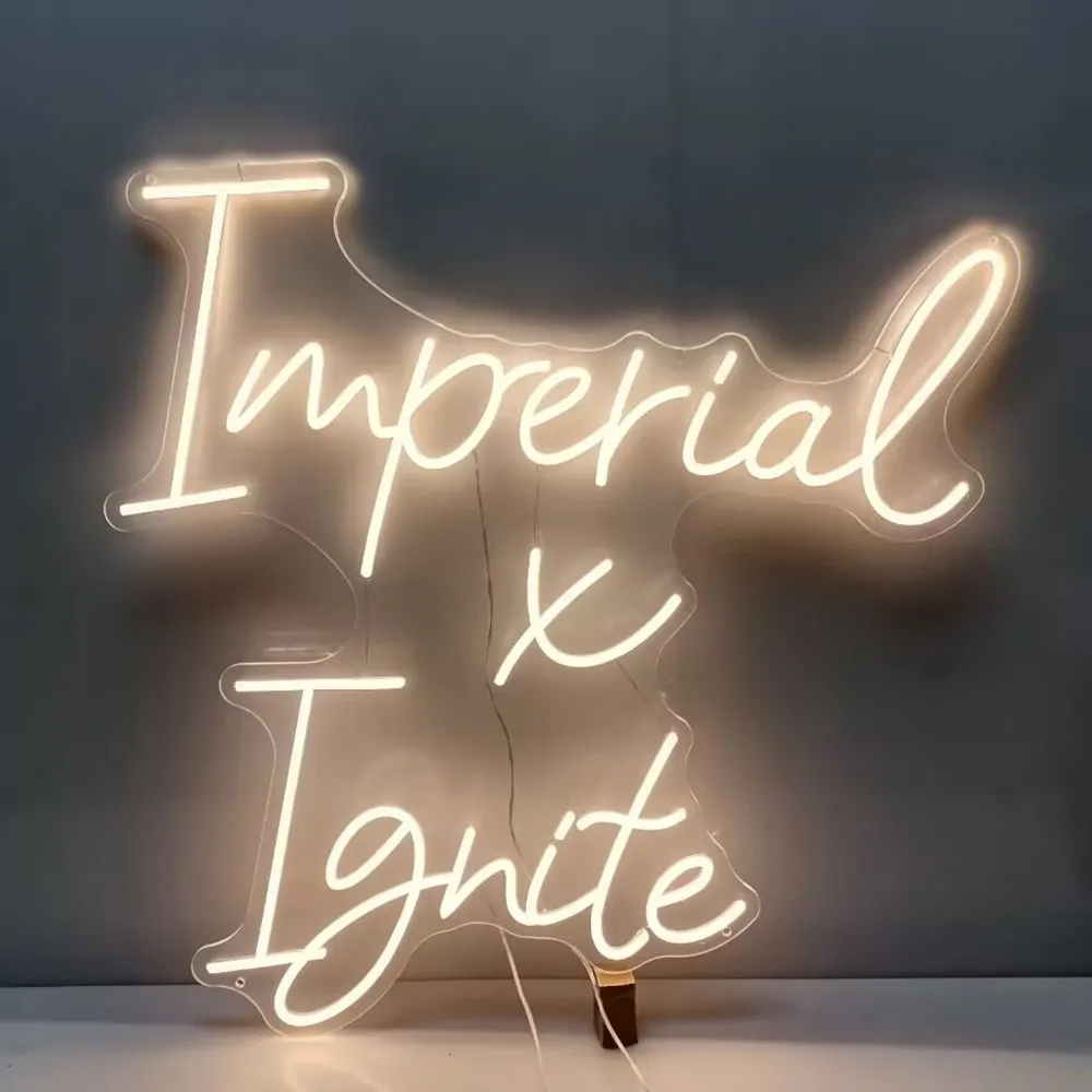 

DIY Custom LED Neon Sign Light Personalized Logo Wall Art Transparent Acrylic Neon Light for Room Decor Drop Shipping
