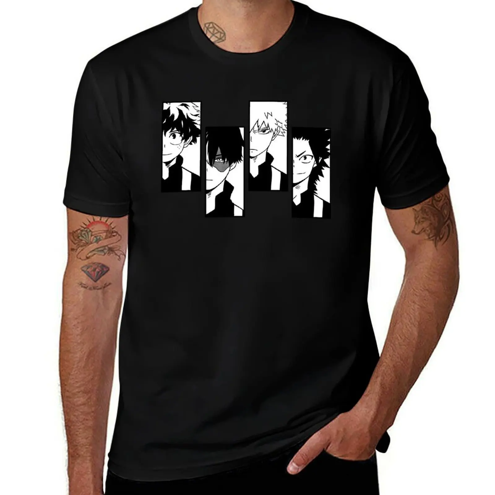 Camiseta de algodón suave informal de manga corta para niños de clase 1A