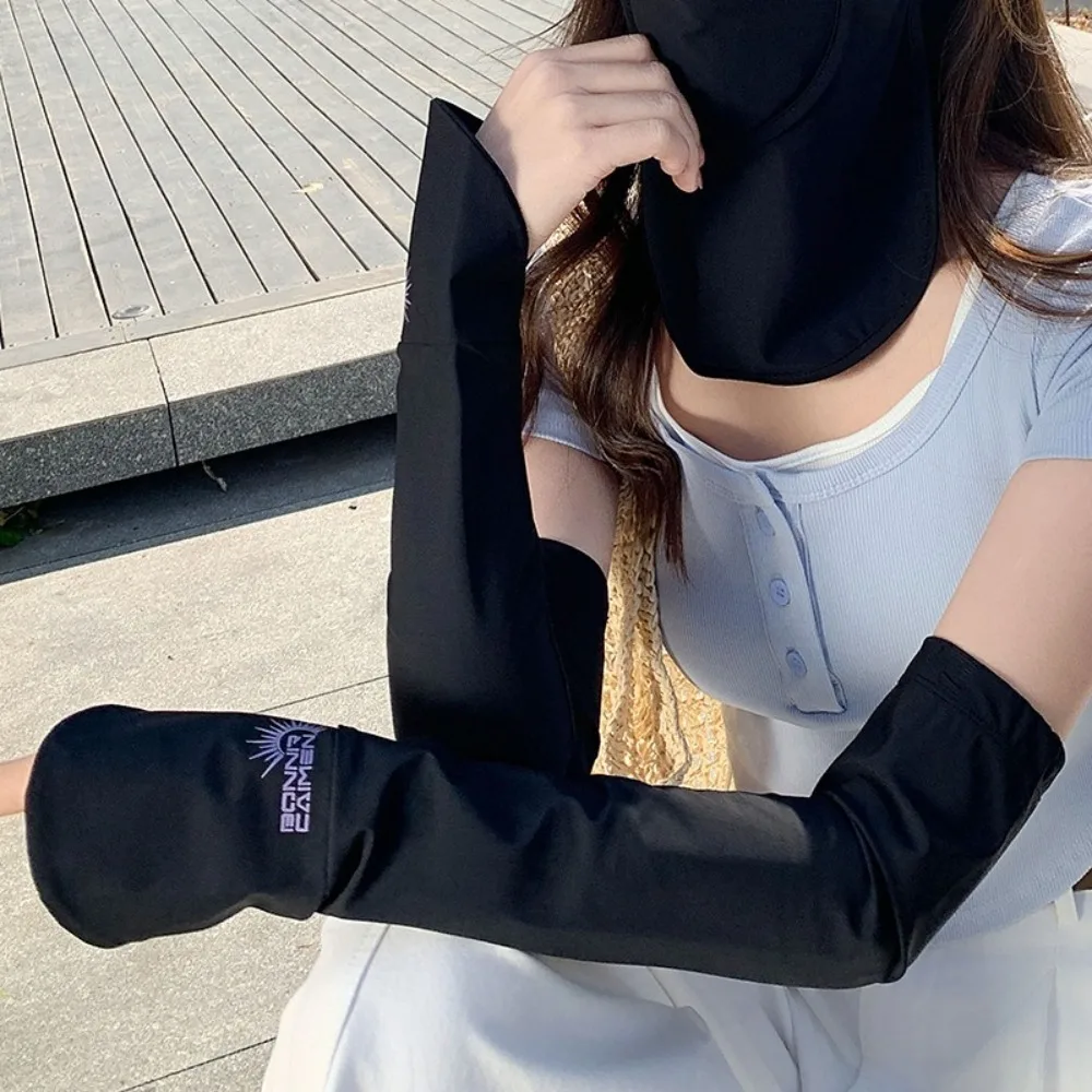 

Новая летняя защитная маска из ледяного шелка с защитой от ультрафиолета, однотонная солнцезащитная маска из ледяного шелка, дышащая пылезащитная вуаль с защитой от ультрафиолета, летняя