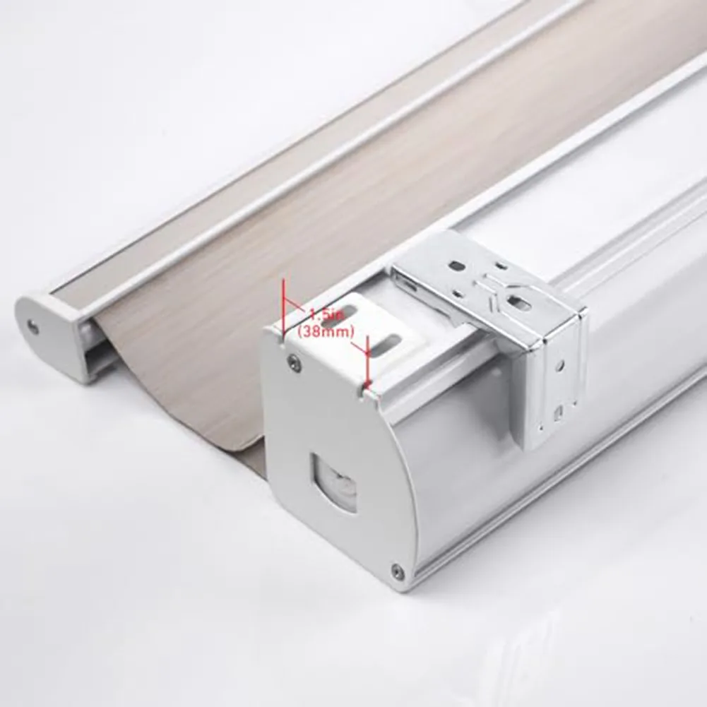 4pcs Sunshade Curtain Brackets L-shaped Metal Venetian Blind Mounting Brackets With Screws Easy Installation