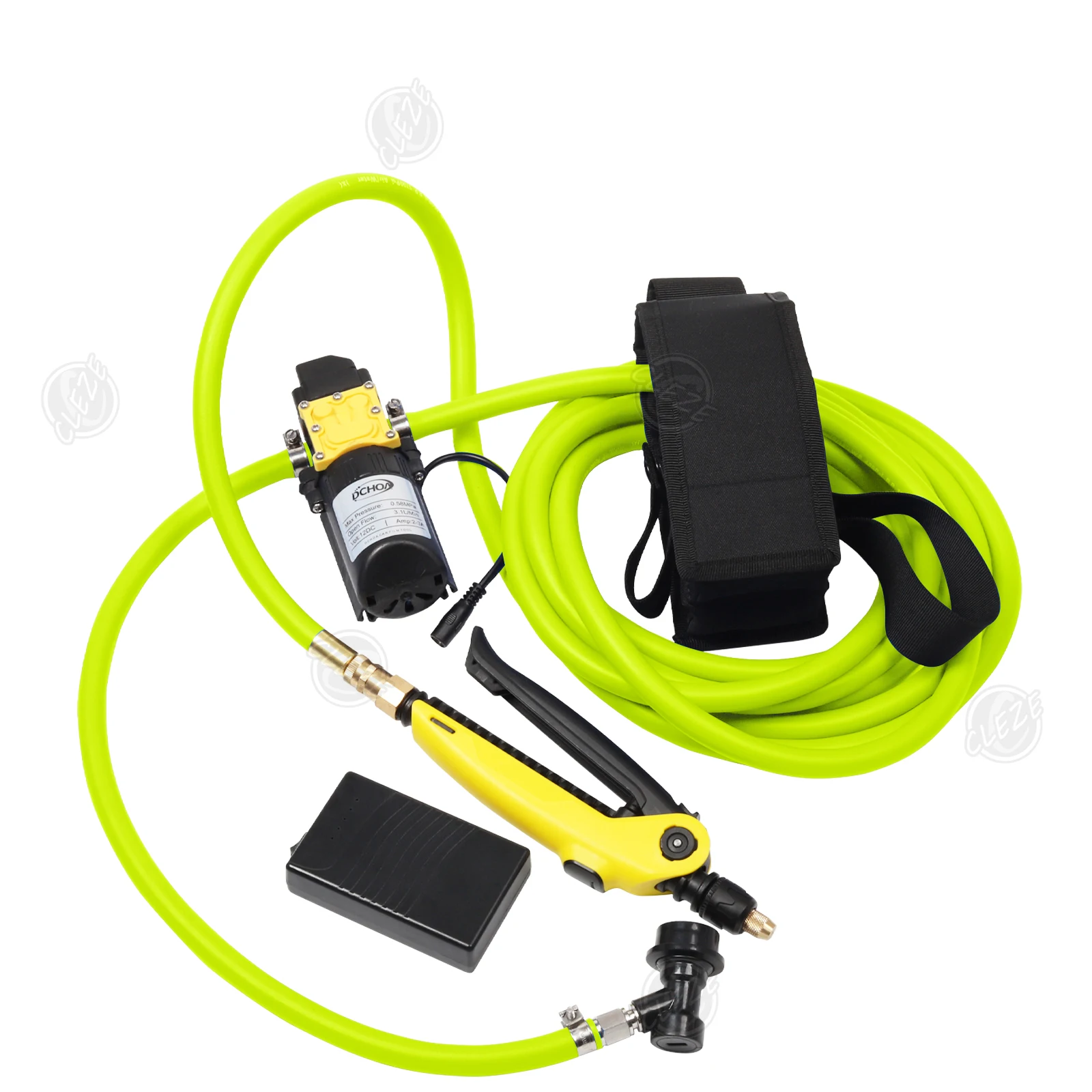 CLEZE Electronic Airless Sprayer Keg Hose Window Tinting PPF Installation Tool for Car Care Spray System