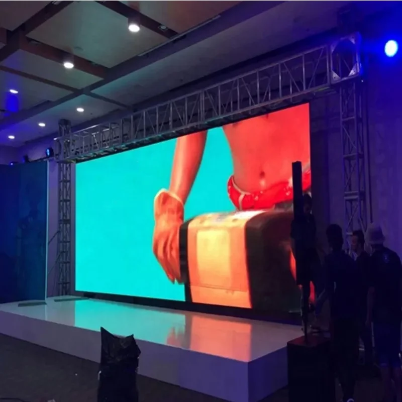 

Outdoor 4k Led Display Screen 500x1000mm Video Wall Panels Complete System Concert Stage Rental Background P3.91 Led Video Wall