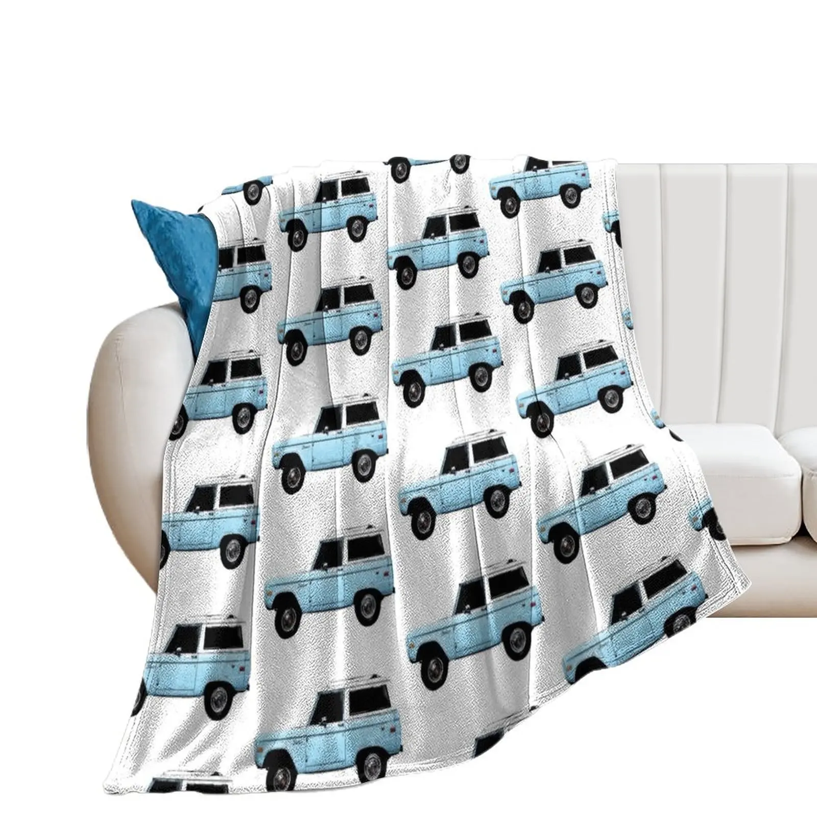 

Vintage/Classic Bronco, Gifts for Car Lovers Throw Blanket Sofa Single Moving Soft Plaid Blankets