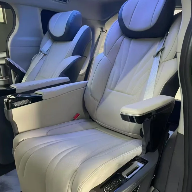 

Customized products：2025 New Arrival Vip Auto Pilot Seat for Reclinable Leather Pvc Materials Mpv Interior Accessory