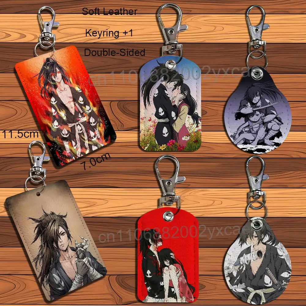 Prosthetic limb Hyakkimaru Dororo Card Holder Keychain Key Ring Door Lock Access Protective Case For Security Gift