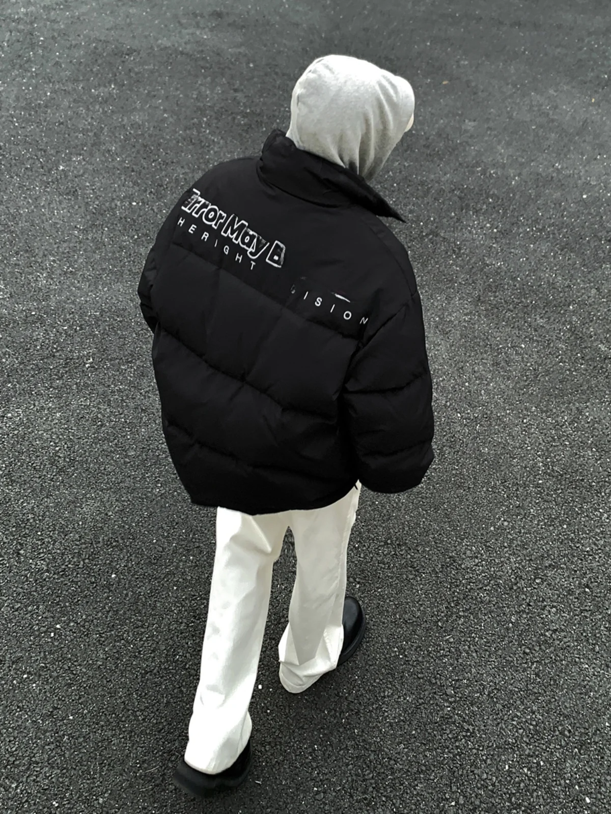 

Утепленная хлопковая куртка с принтом, воротником-стойкой, в американском ретро-стиле, мужская зимняя куртка большого размера, повседневная верхняя одежда