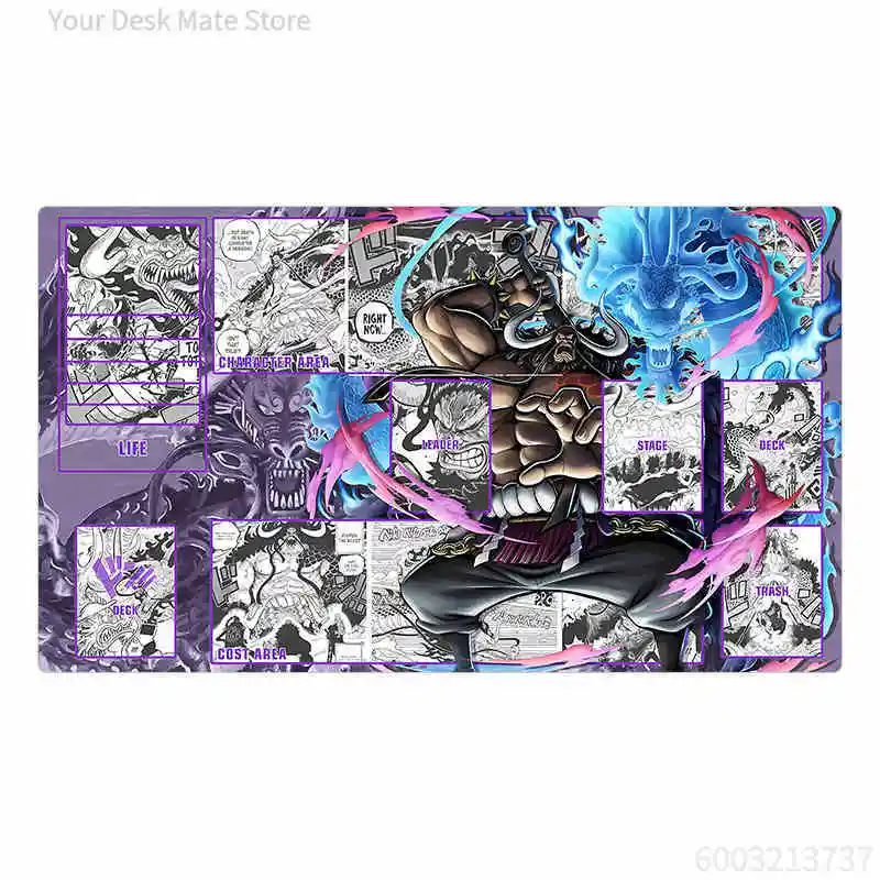 One Piece Opcg Nami Chopper Card Board Game Battle Mat Zoro Franky