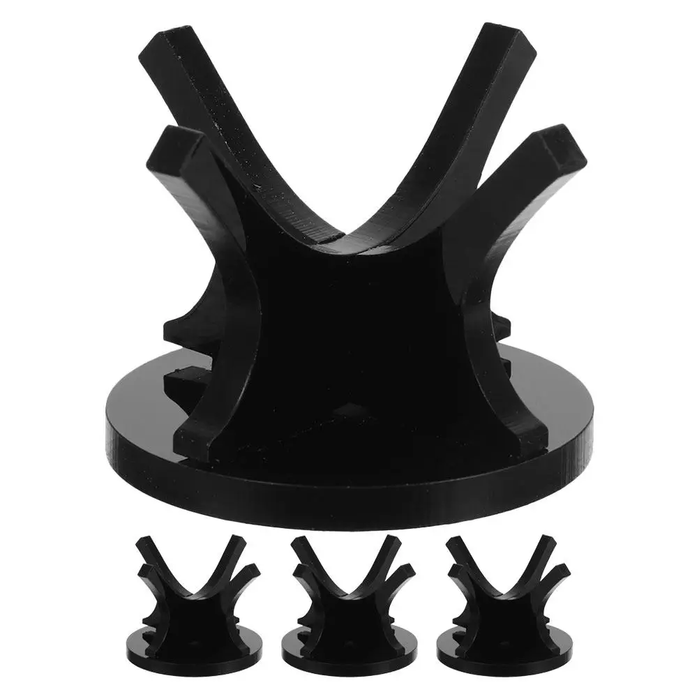 

4Pcs Acrylic Baseball Holder Display Rack for Sports Balls Sturdy Sphere Stand for Home Office Display Easy Installation Fine