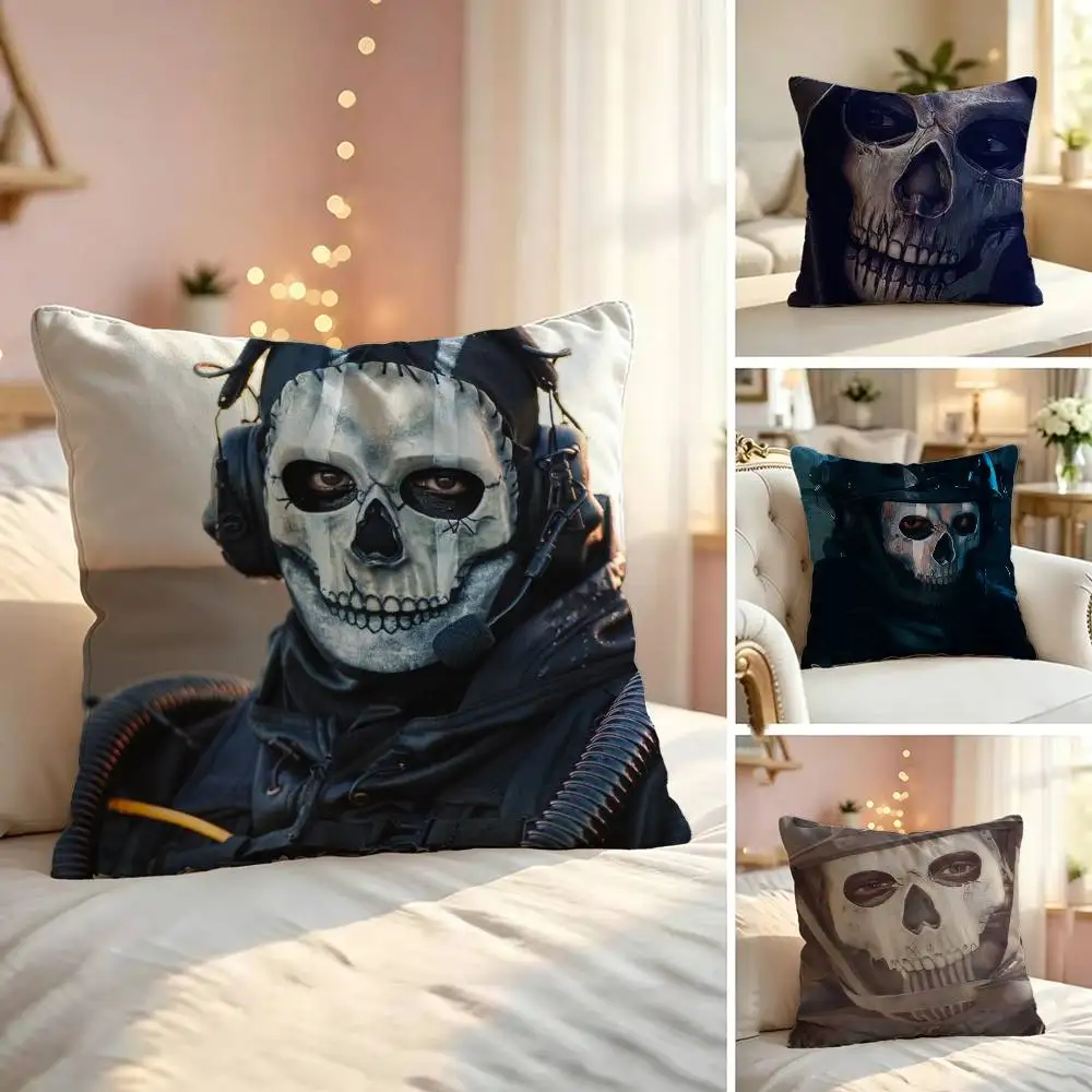 Call Of Game Duty 2 Case Pillow Case Sofa Living Room for Bedroom Headboard Backrest Cushion Square Nap Time