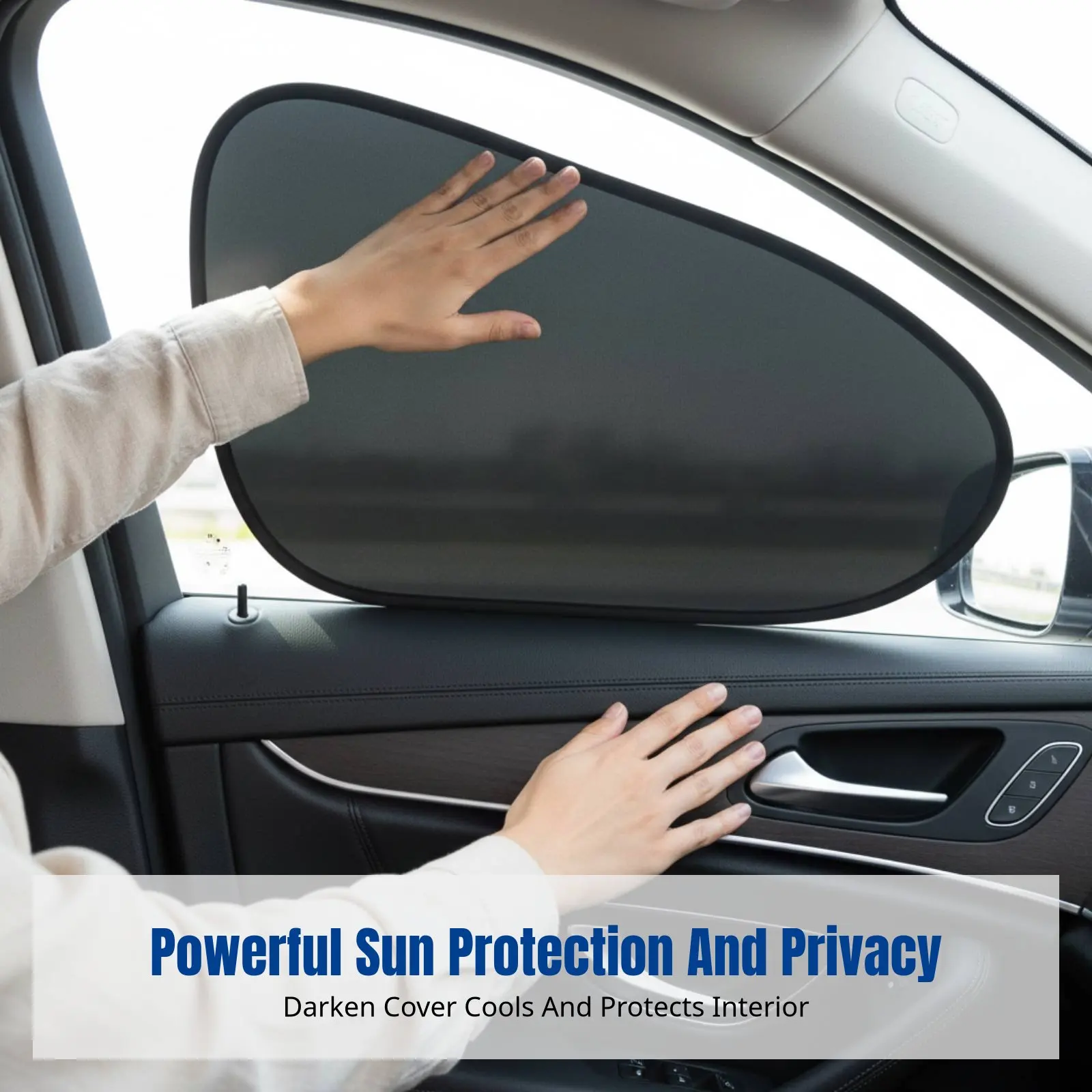 

Car Window Tint Cling Film, Heat Insulation, Universal Side Window Curtain, Privacy