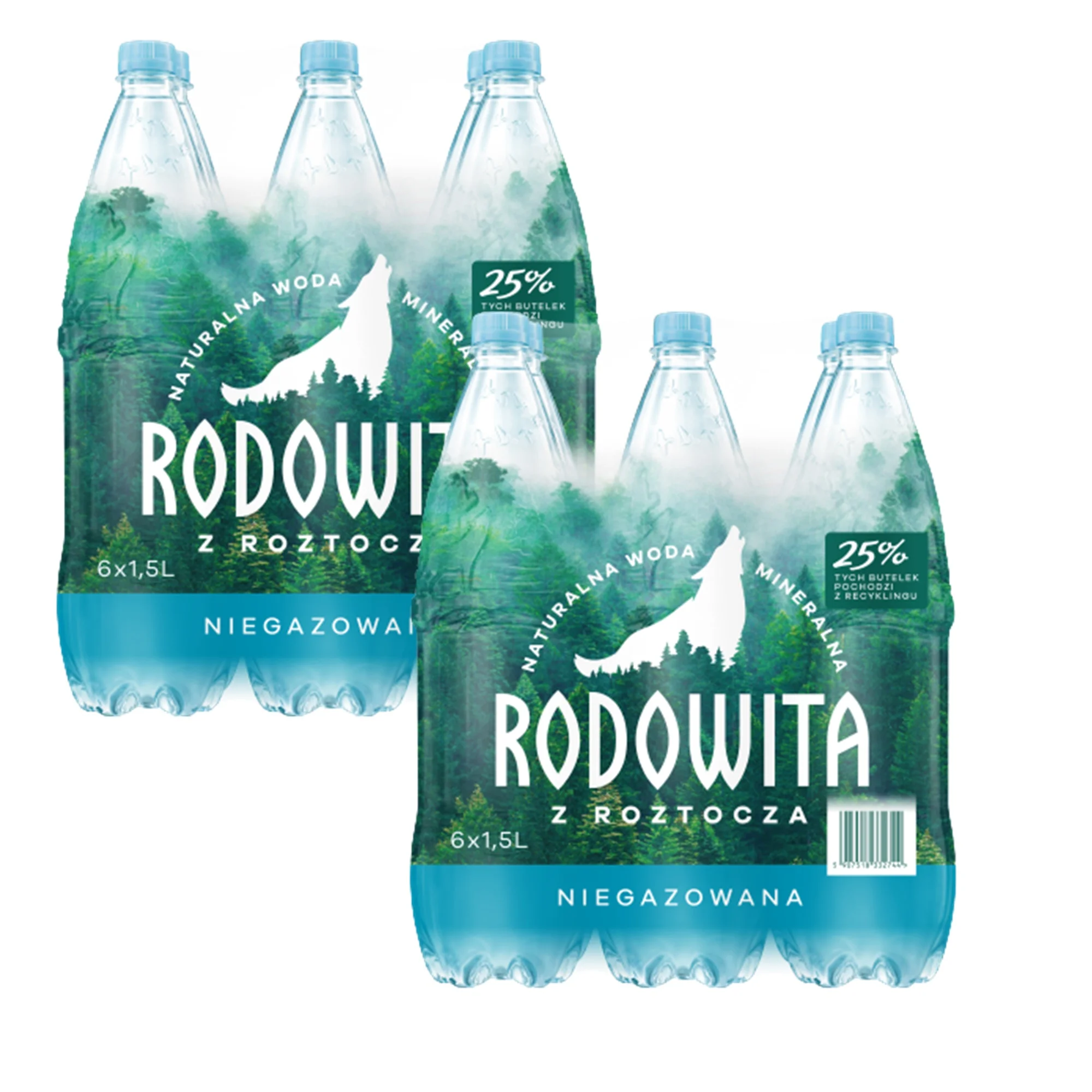 Woda mineralna RODOWITA z Roztocza niegazowana 12x 1,5 l