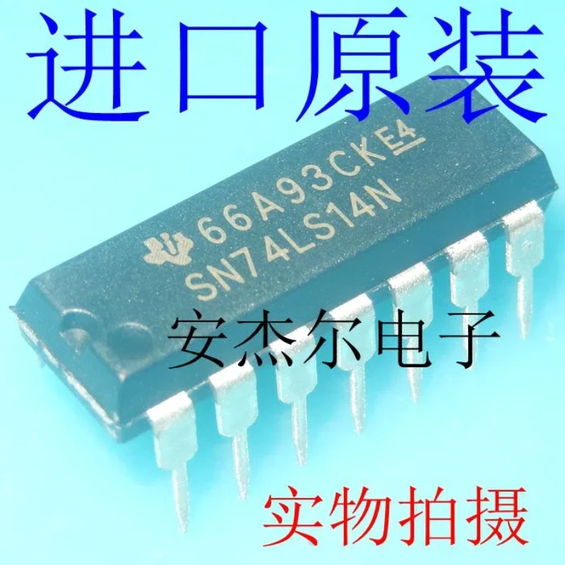 20PCS/Imported New SN74LS14N Hexagonal Schmitt Trigger Inverter Directly Inserted DIP-14 in Stock