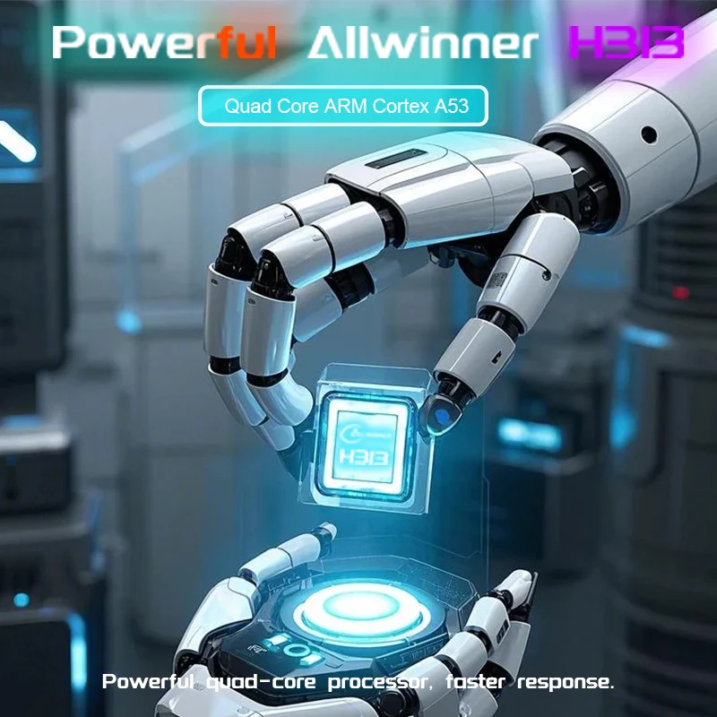 Wudung TV Box 2GB 16GB Storage USB HD 2.4G Wifi 4K HDR Set Top Box Super Mini Portable Video Movice TV Channel Media Player