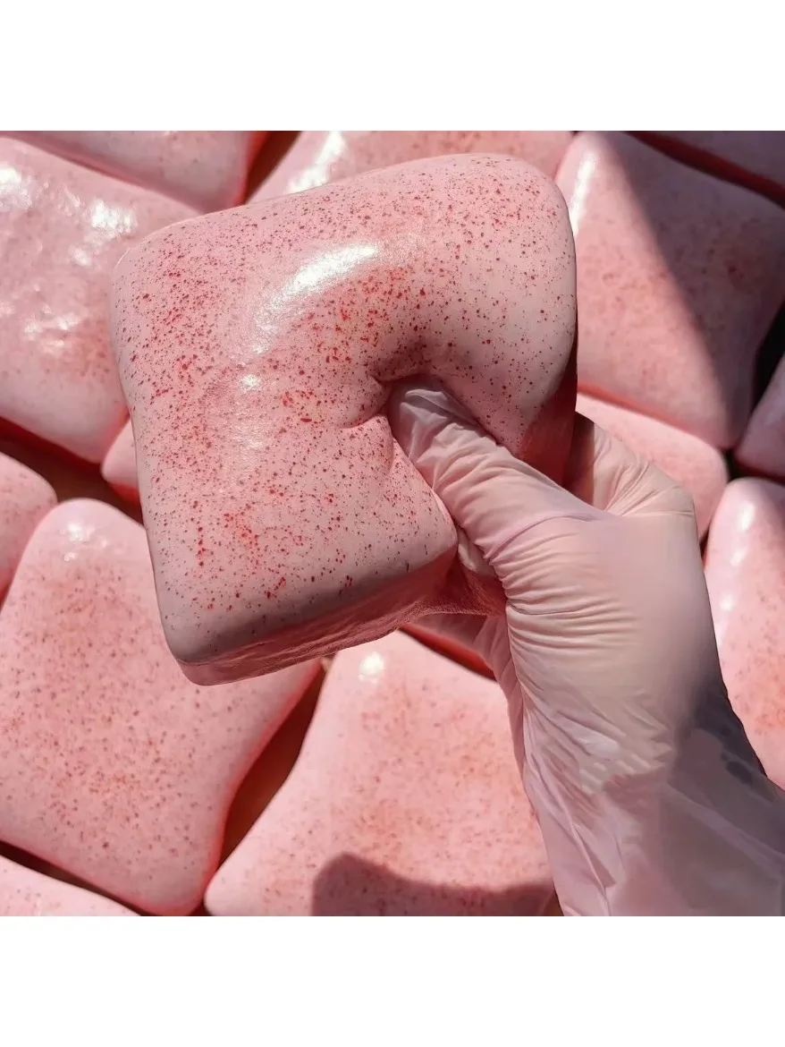 Weiche Simulierte Toast-Quetschspielzeuge Stressabbau-Spielzeug Squishy Brot-Quetschspielzeug Entspannungsspielzeug mit Langsamer Rückfederung Sensorisches Spielzeug für Erwachsene