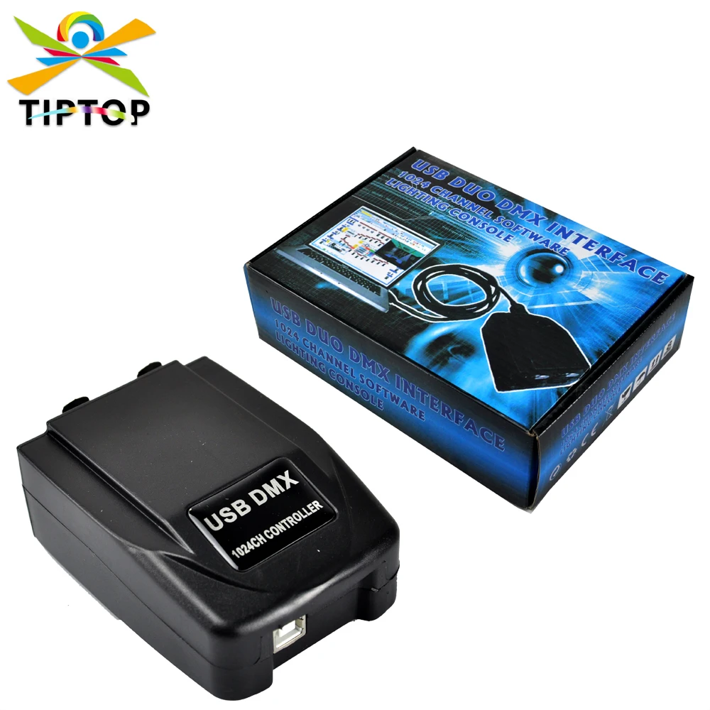 3PIN Martin Light Jockey Stage Light Controller USB to DMX DMX512 LED Light DMX Stage Lighting 1024 Channels Decoder Module