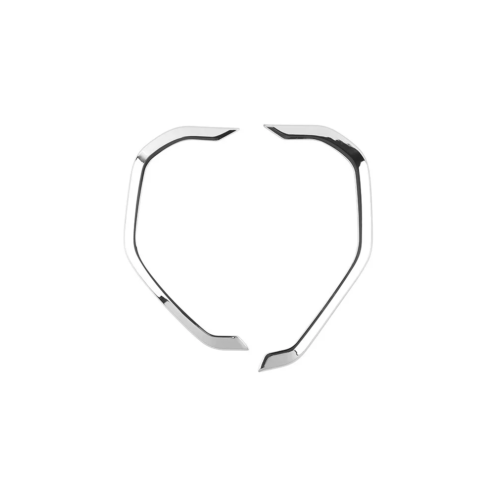 For Ford Ranger 2023 2024 ABS Chrome Car Side Logo Cover Trim Front Side Air Vent Fender Grille Cover Trims Car Styling