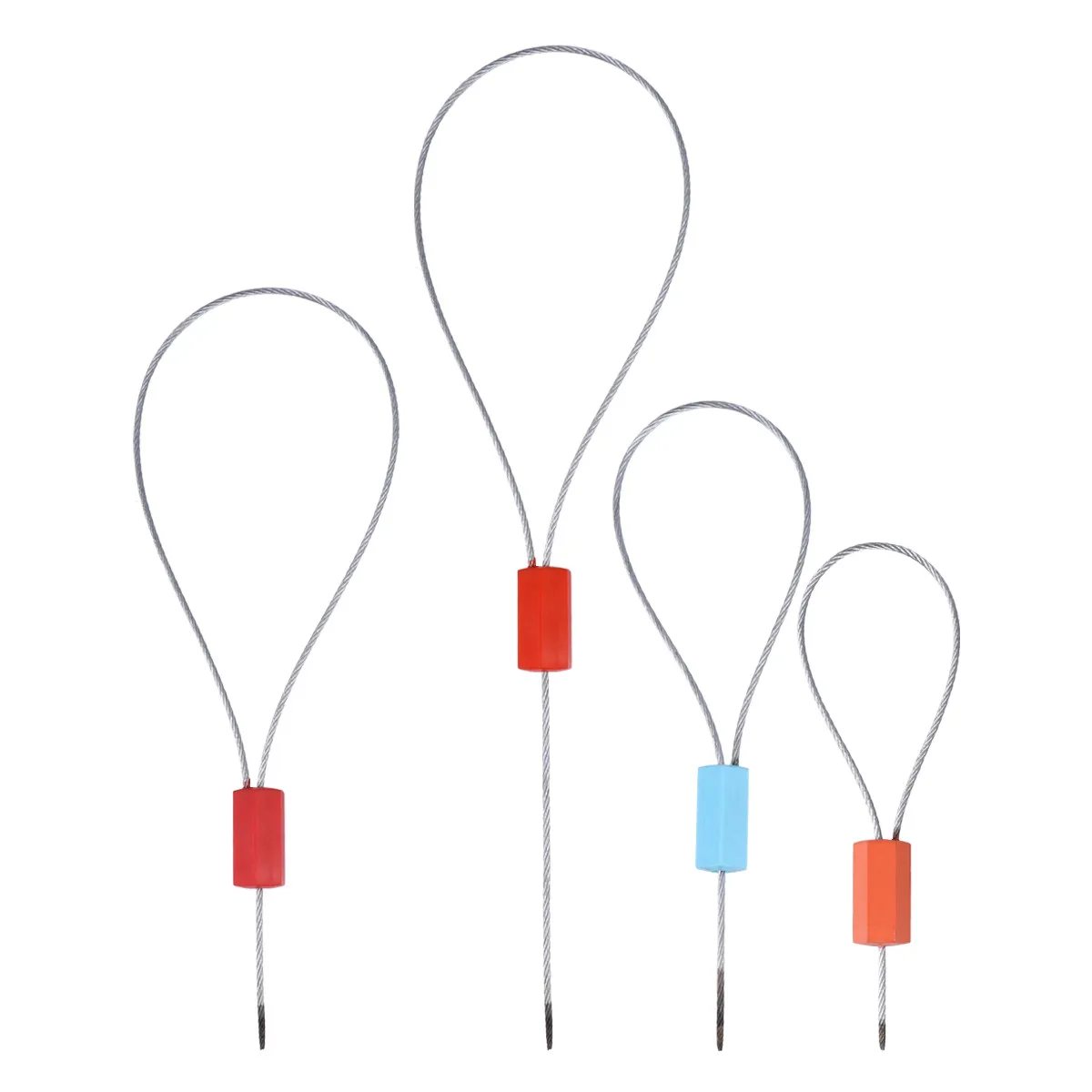 

50 шт. стальных проволочных пломб профессионального назначения, антивандальные, сверхпрочные, для грузовых контейнеров, багажа, газовых и водосчетчиков