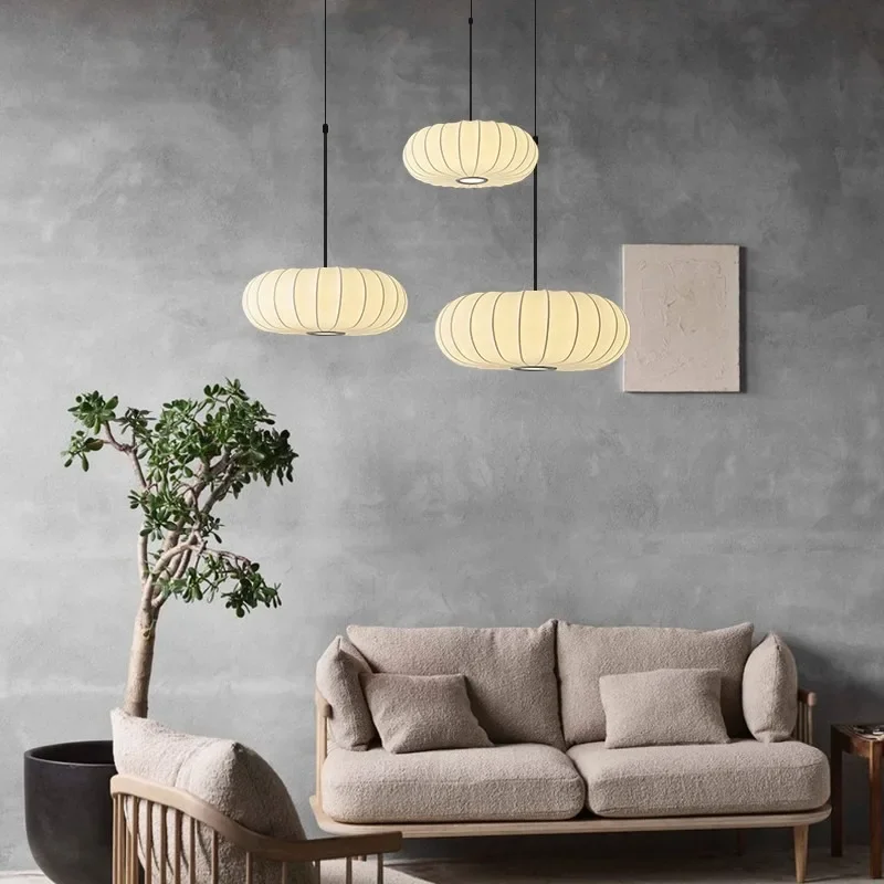 Wabi Sabi Modern Led Chandelier Pendant Lamp For Restaurant Bedroom Bedside Simple Pendant Lights Dining Room Loft Hanging Lamp