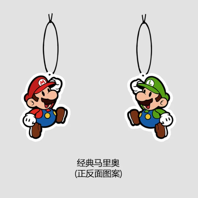 Super Mario Fragrance Piece Cartoon Hanging Diffuser Tablets Fragrances Creatives Perfume Tablets Car Decoration Cute Fine Gifts