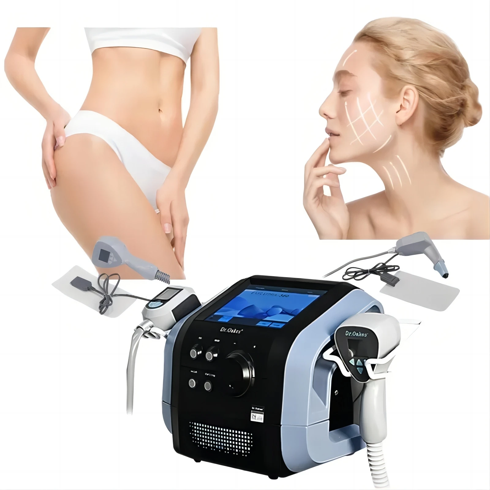 Exili Ultra 360 Anti-aging Fat Removal Skin Tightening Removing Wrinkles Firming Skin Body Slimming Face Lifting Beauty Machine