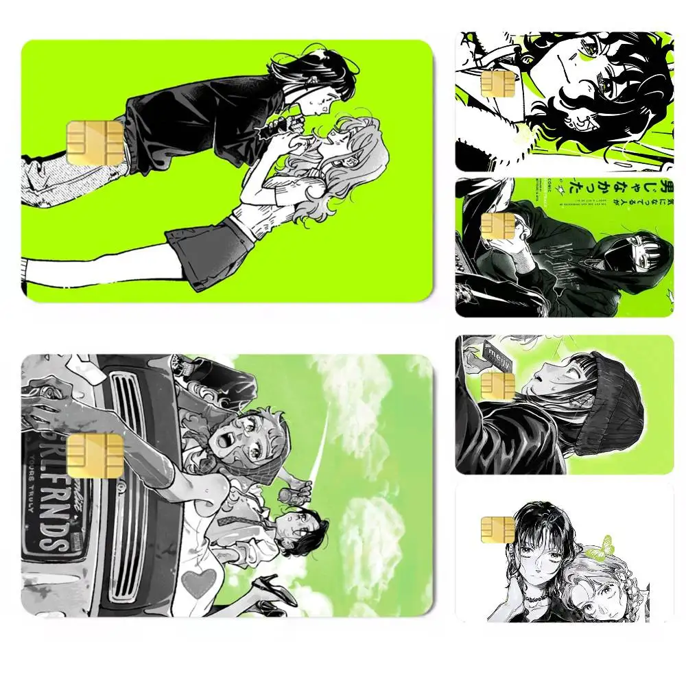 Пленка-лента Comic-c Strip-p KiniOto Green Yuri High Definition Matte PVC |   Наклейки для кредитных и дебетовых карт, а также для украшения подарков