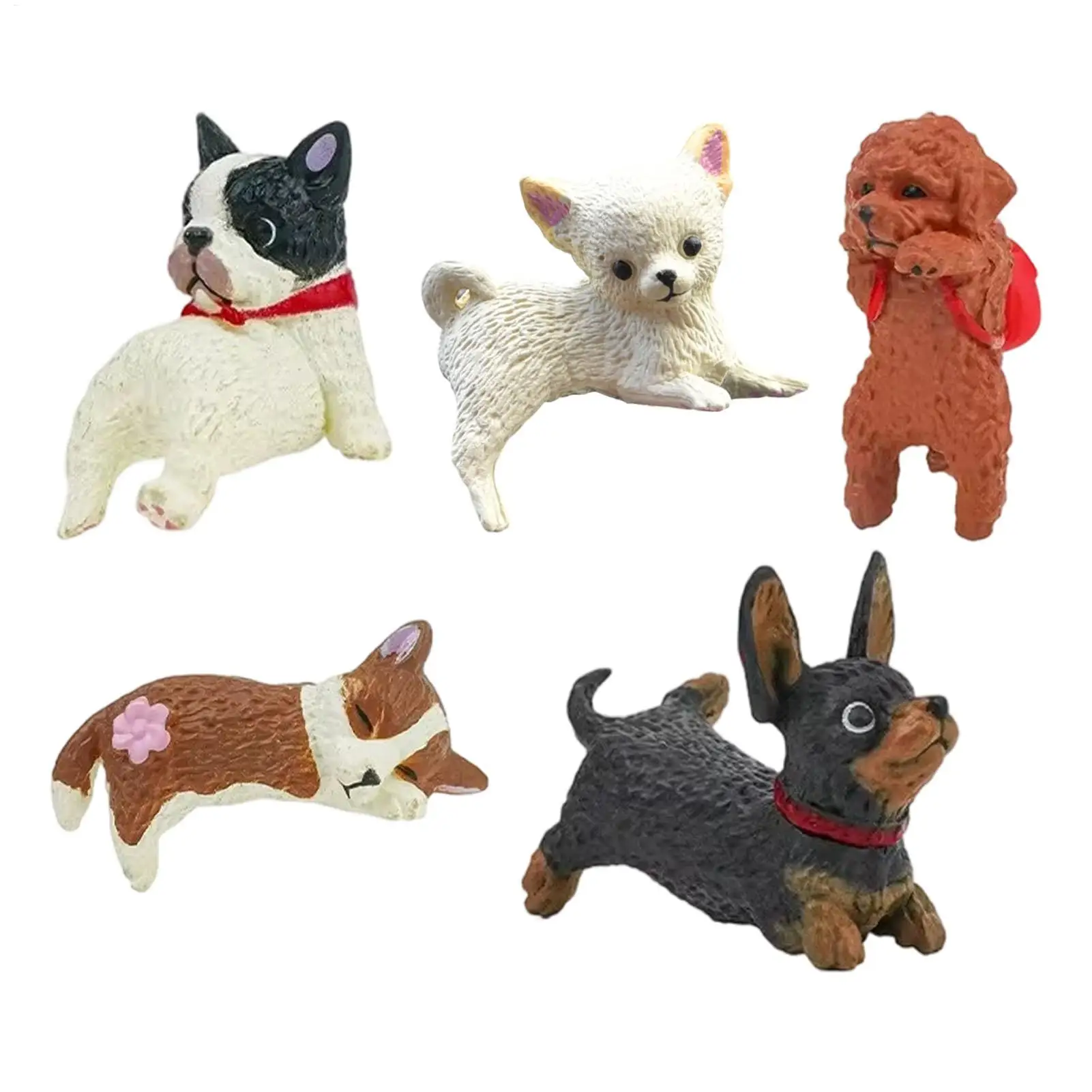 Figura Decorativa de Perro para el Tablero del Auto, Adorno para el Interior del Vehículo, Figuras de Perro para Auto, Remolque, Sedán y Camioneta