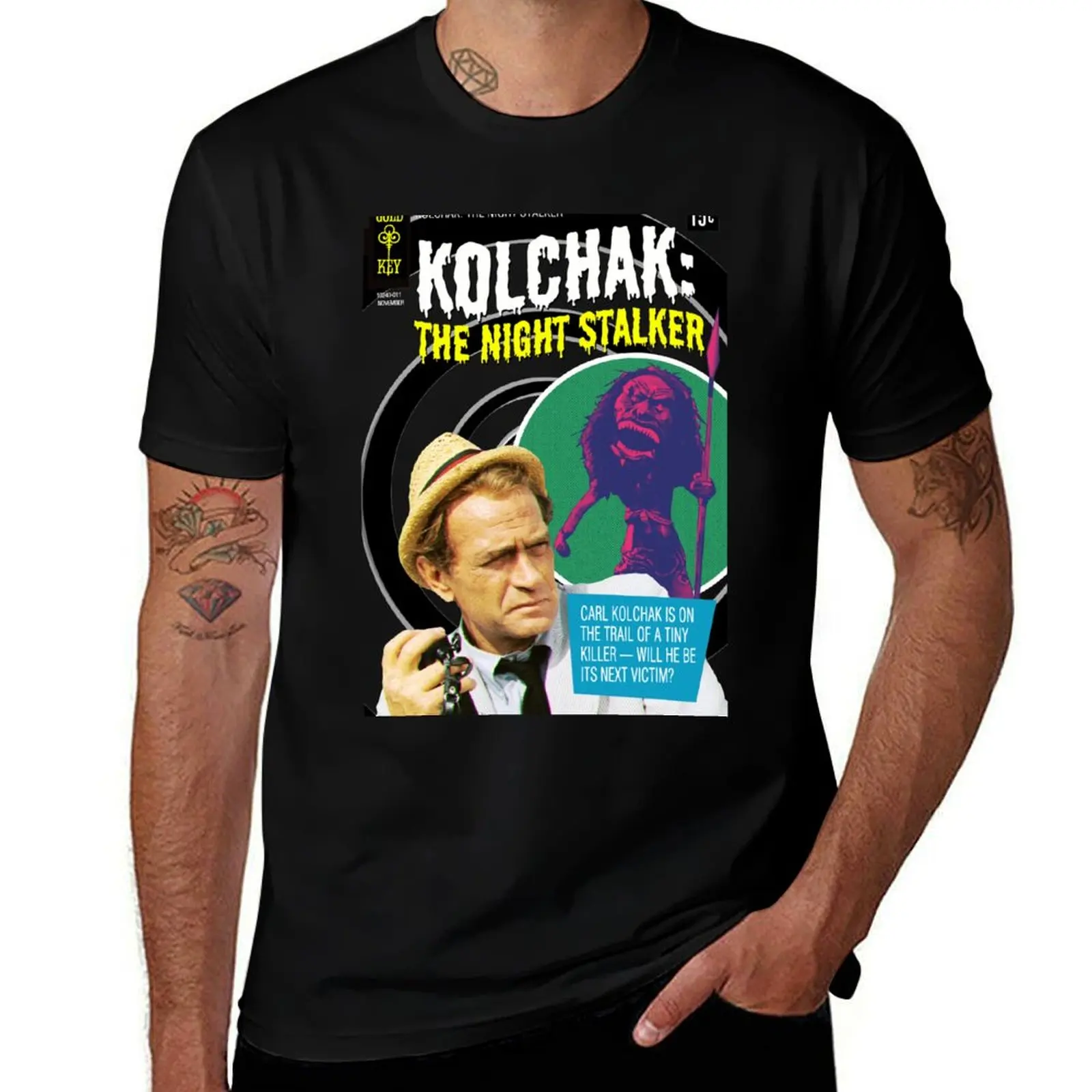 

for t the for T-Shirt Kolchak Night man shirt anime t 100% man Stalker cotton shirts shirts t