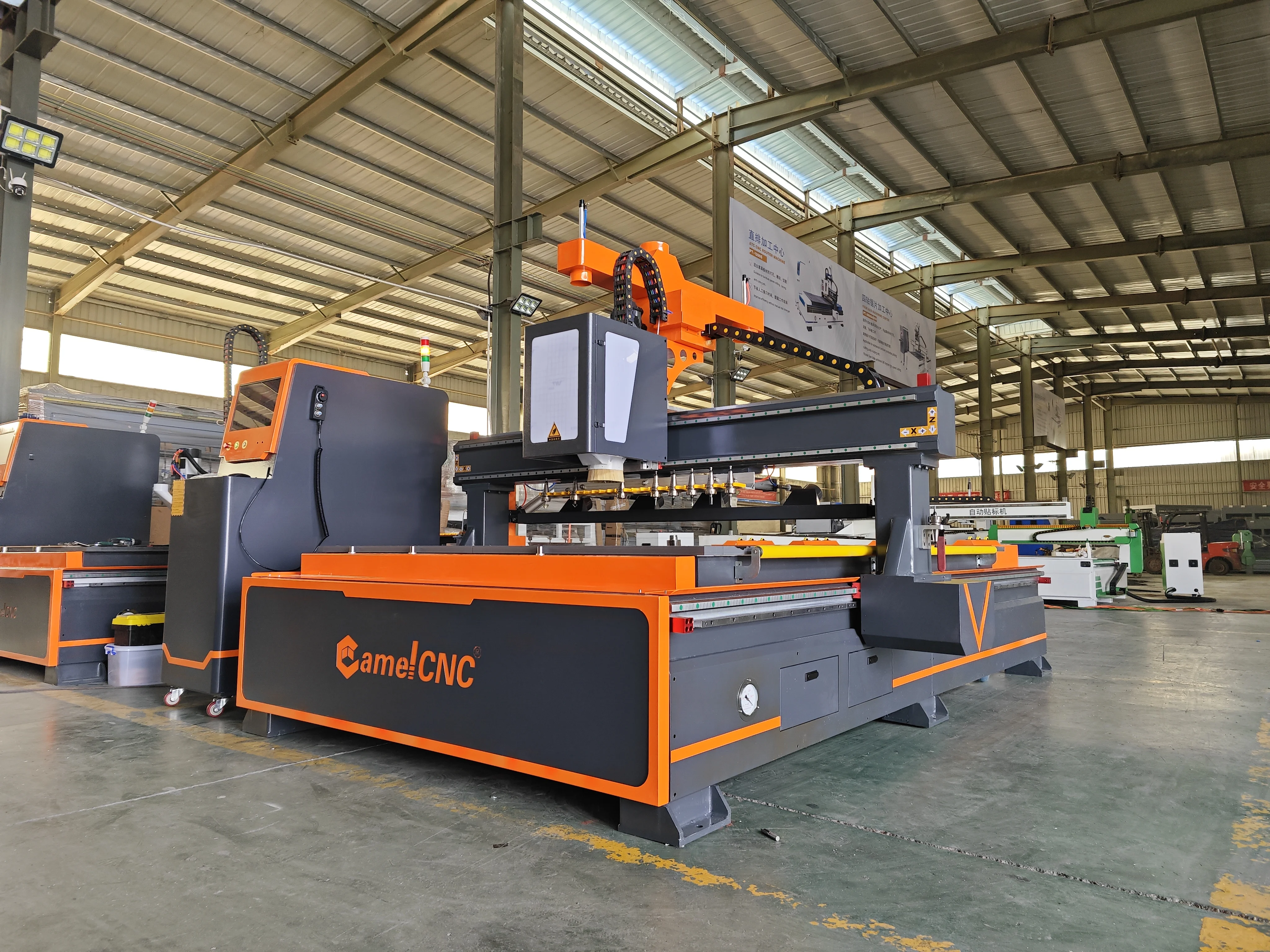 High Quality 1325/1530 CNC Router Automatic Tool Changer Wood Metal Milling Machine for Acrylic Furniture DSP Control System