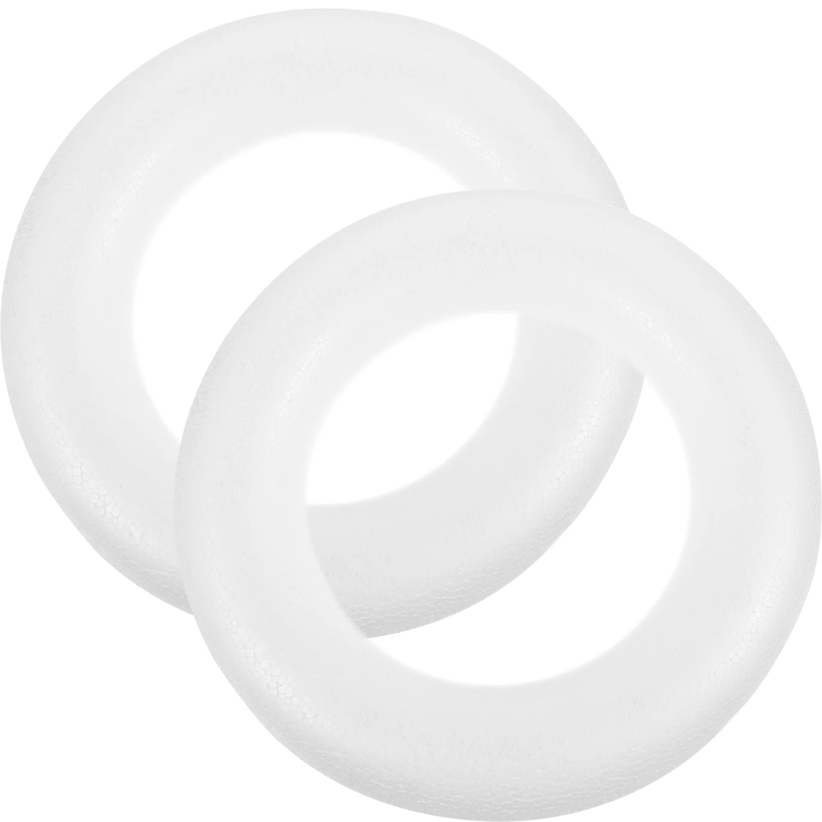 

2 Pcs Foam Ring DIY Accessory Foams Making Supplies Bulk Shop Display Decoration Kit Craft Toy Accessories