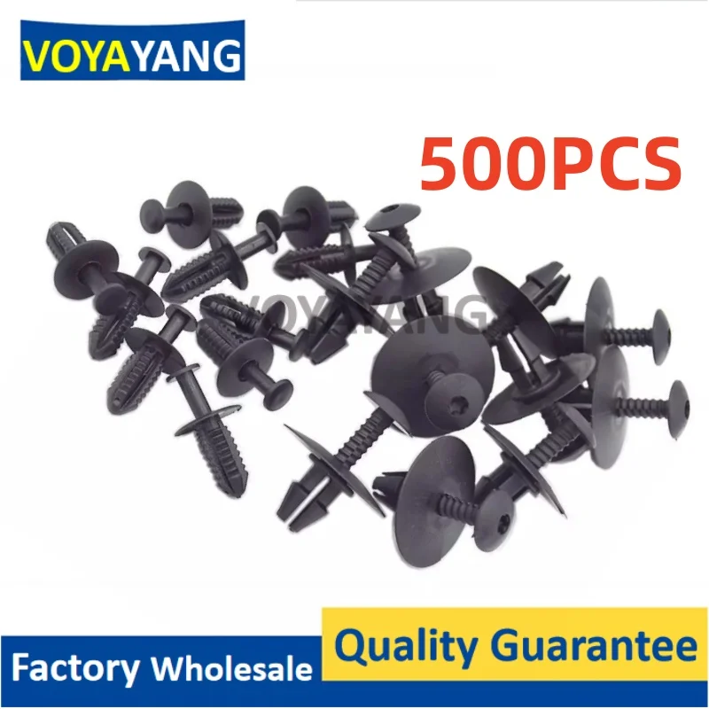 500Pcs A1249900492 Fender Liner Rivet Clip 1249900492 For Mercedes Benz SLK350 300E C220 C320 300D 124-990-04-92 124 990 04 92