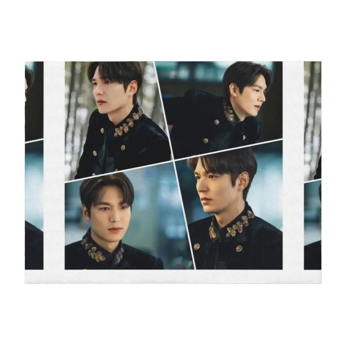 

Lee Min Ho The King Handsome Collage Throw Blanket Luxury for sofa For Sofa Thin Travel Blankets