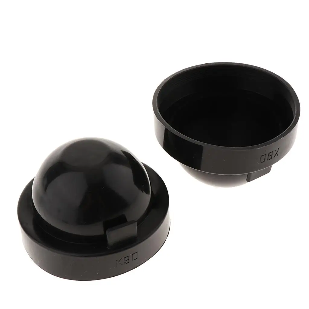 (2) 90mm Rubber Housing Seal Caps for Headlight Install Xenon Headlight , LED Headlights Bulbs, Aftermarket