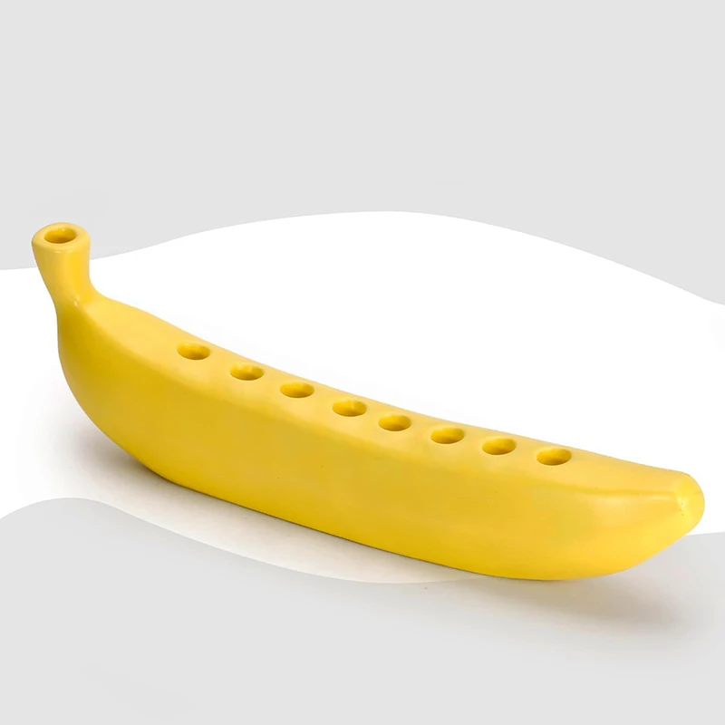 Novelty Banorah – Menorah For Hanukkah, Chanukah Candle Holder – Fun Holiday Gift, Banana Themed Menorah