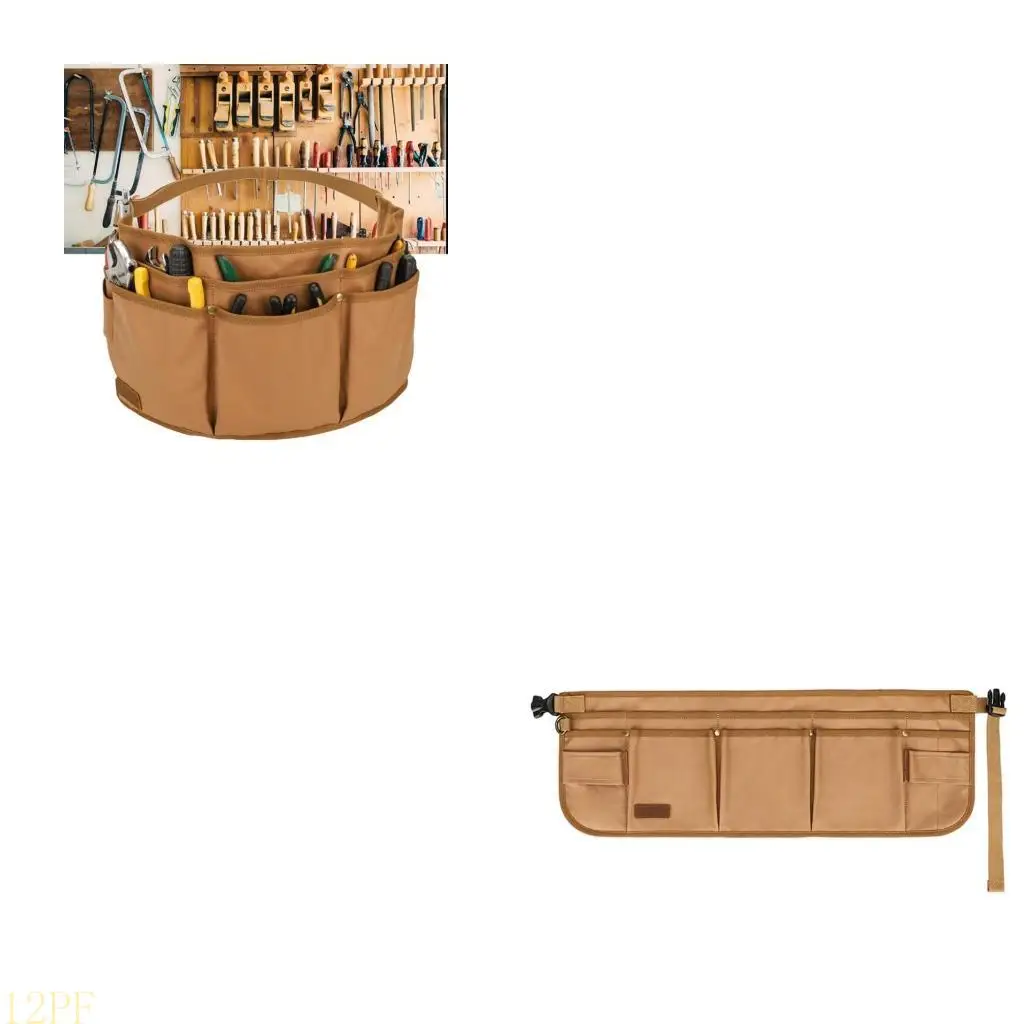 12PF Practical Waist Tool Belt Pocket Tool Belt for Home Repairs Stay Organized