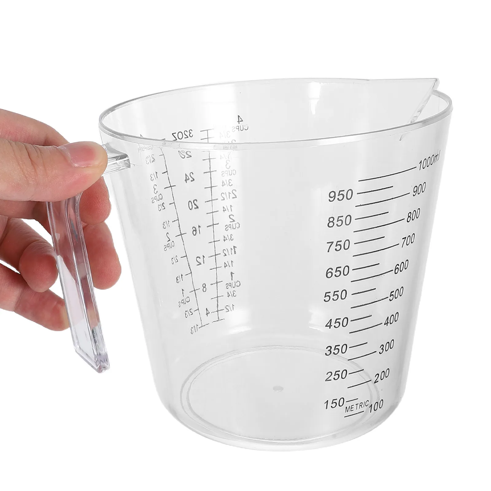 

4Pcs Measuring Cups with Scale Thickened Liquid Measuring Cup for Coffee Milk Honey Vinegar Sauce Baking Mixing Cup Household