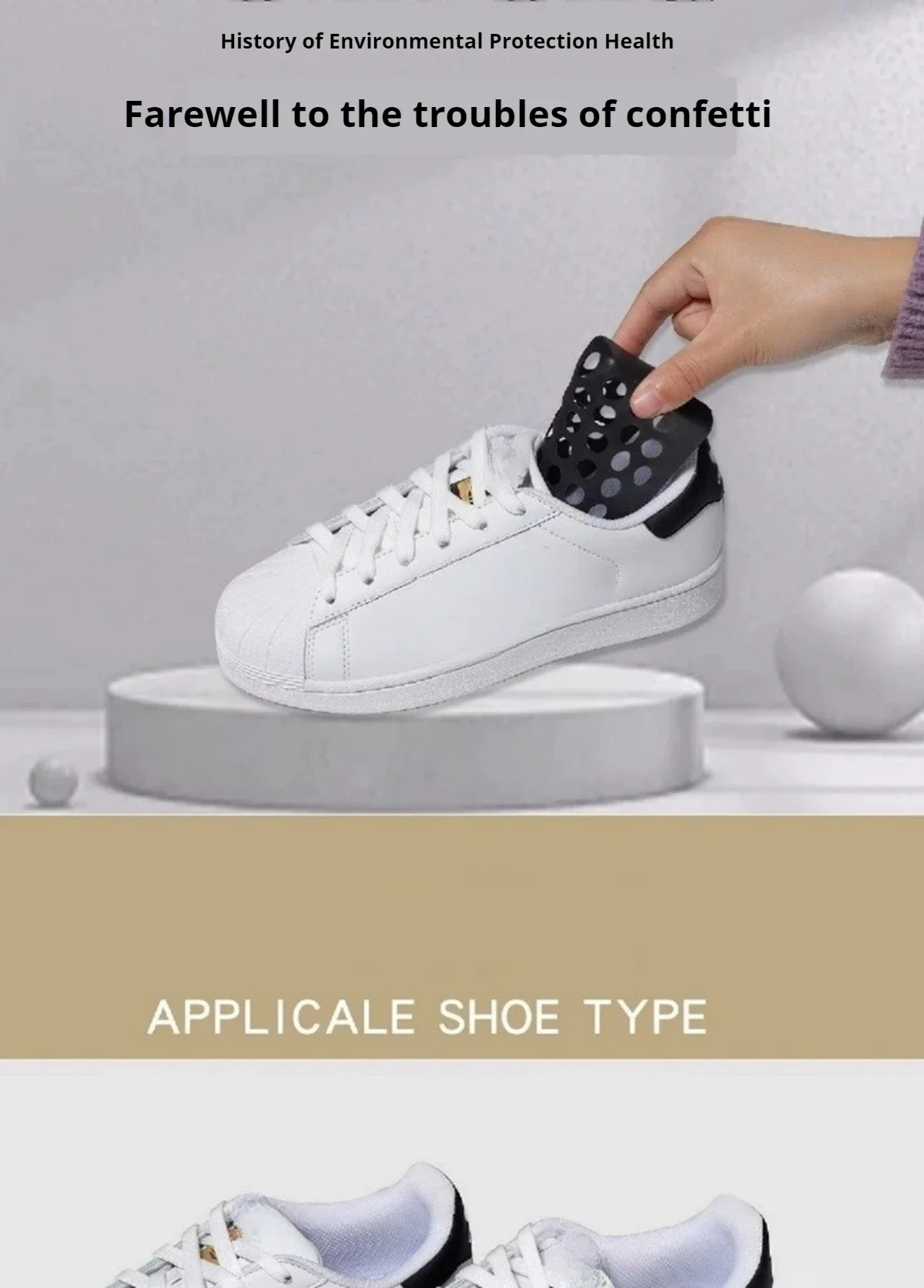 Schuhspanner zum Schutz vor Knitterfalten, Anti-Verformungs-Innenstütze, Schuhdehner, Formgebung, Anti-Knitter-Sneaker, Schuhspanner, 2 Stück/4 Stück – Detail 5