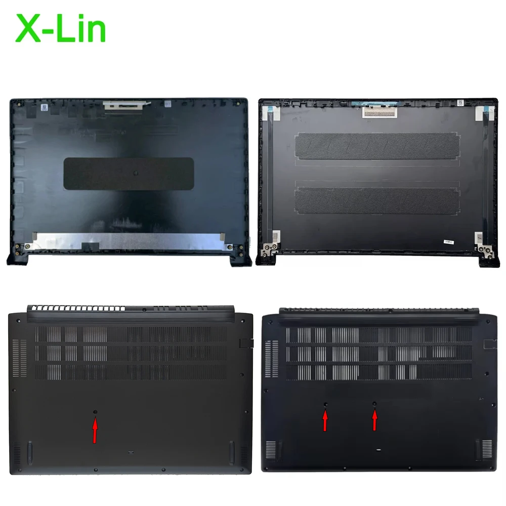 

For ACER A715-74G A715-75G N19C5 Screen rear cover Front bezel Palm rest Bottom shell case upper Lower cover back base