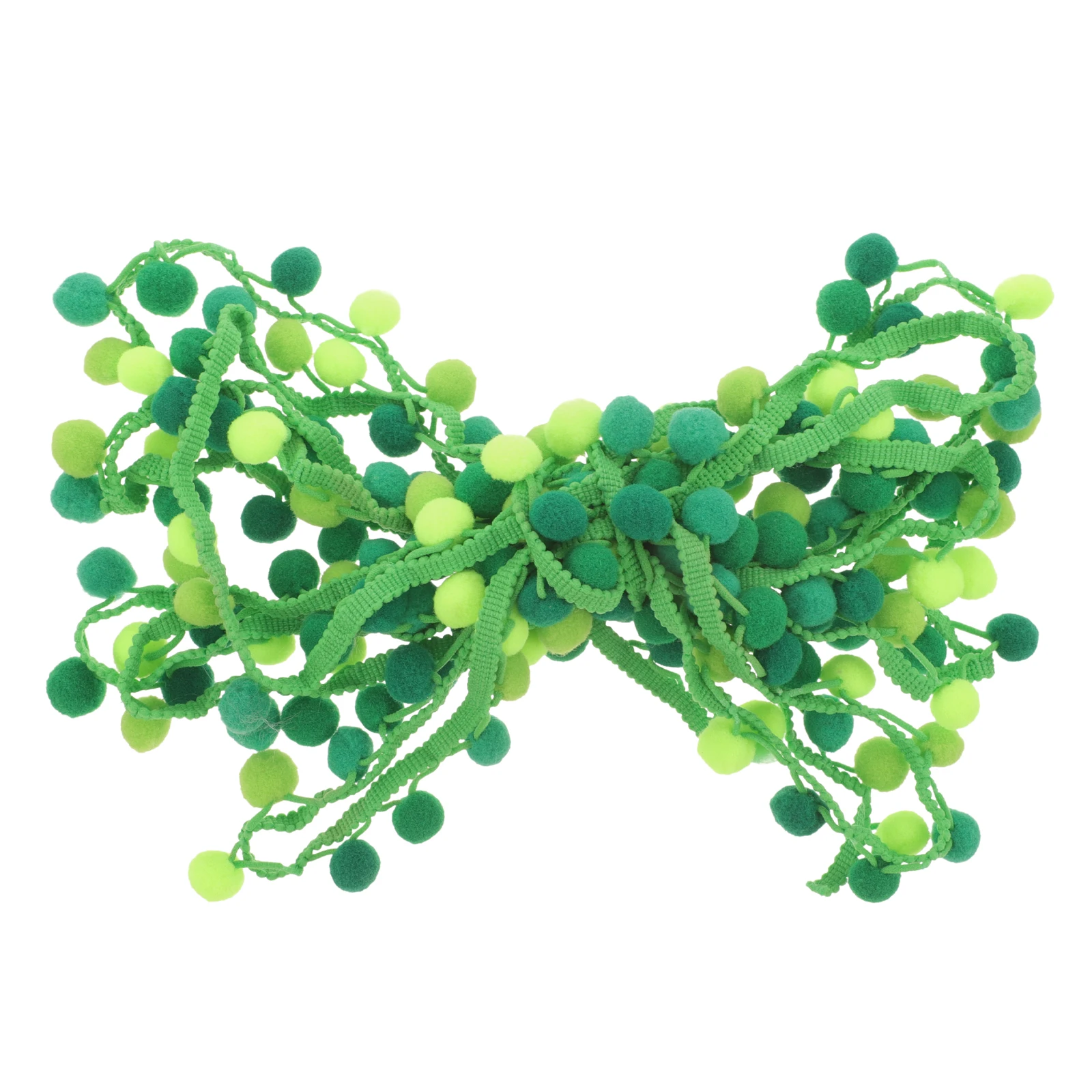 

Ball Lace 45cm Assorted Small Trim Sewing Pom Balls Rainbow DIY Projects Embellishments Home Textiles Elastic Band