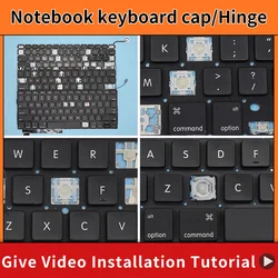 Vervangende Keycap Sleutelkap & Schaarclip & Scharnier Voor Macbook Air Pro A1370 A1465 A1369 A1466 A1502 A1398 A1278 Toetsenbord