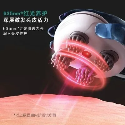 Head massager multi-function electric massage claw dredging meridian relaxation sleep aids kneading physiotherapy hand grasping