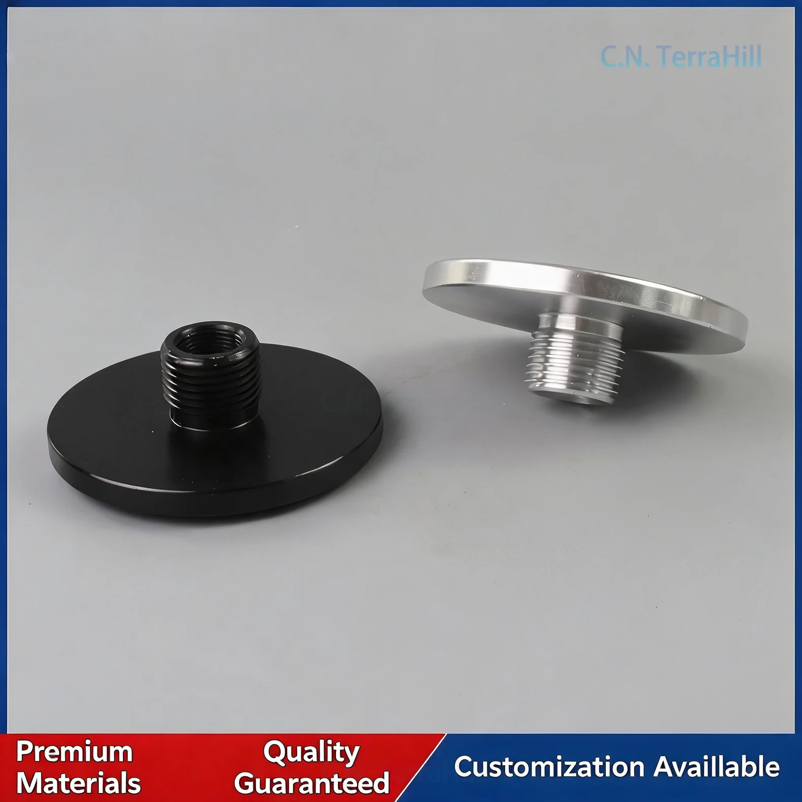 Aluminum Oil Filter Adapter 1/2-28 to 3/4-16 x 2.5 Threaded Spiral Oil Filter Conversion Adapter for Car Modification