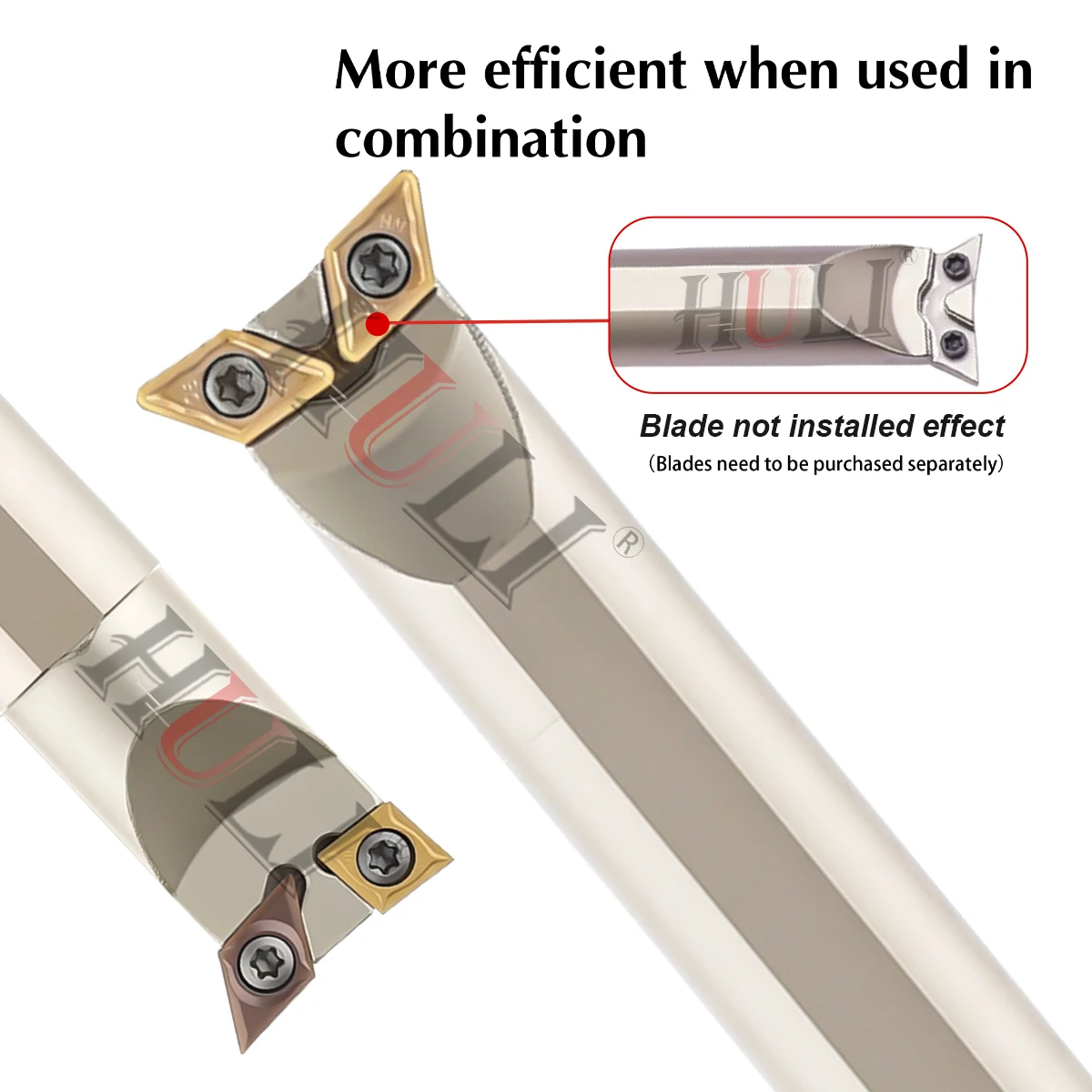Spring steel double headed cutter bar S16Q-SCLCR06H R L S20R/S25R-SCLCR09/12 H R L Inner hole boring tool holder CNC tool holder