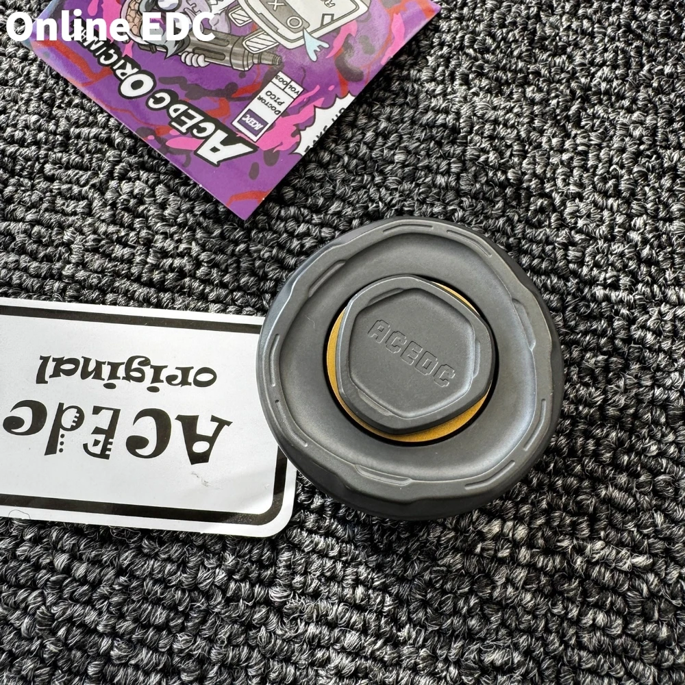 Gebrauchte ACEdc Original Zirkonium Mechanische Haptische Münze & Fidget Spinner Metall Fidget Slider Büro Spielzeug Dekompression Spielzeug