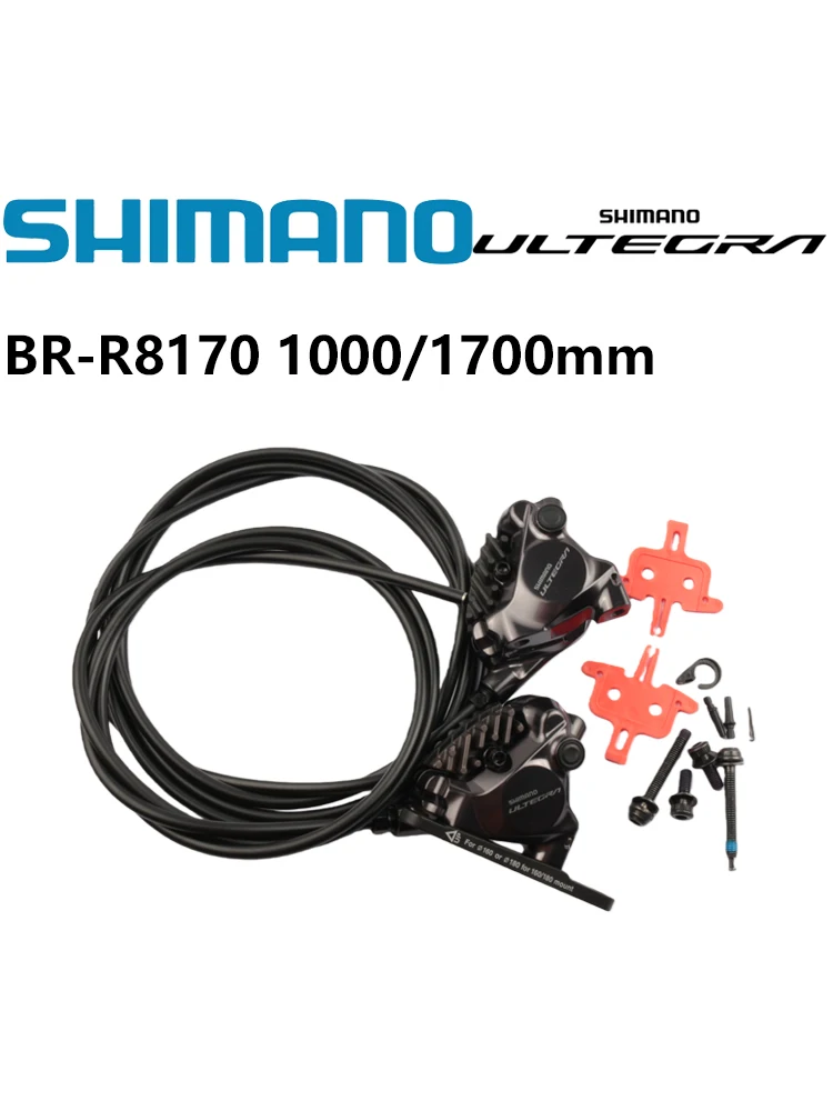 AliExpress Shimano ULTEGRA R8000 Series BR-R8170 Brake Caliper With 1000mm/1700mm Brake Hose For Road Bike Hydraulic Disc Brake Original