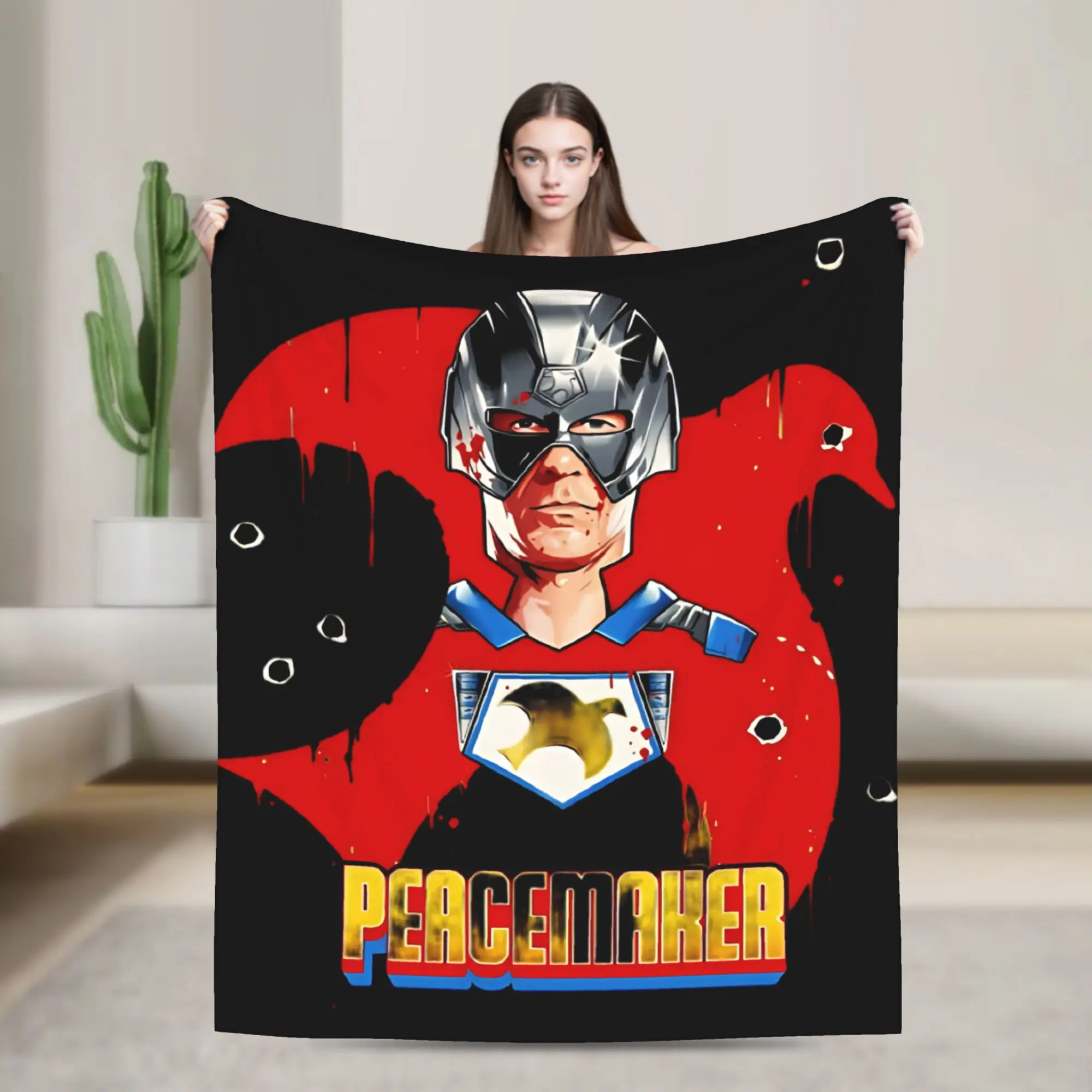 

Одеяла из фильма «Павлик», плюшевое забавное теплое одеяло для покрытия стула, дивана, весна/осень